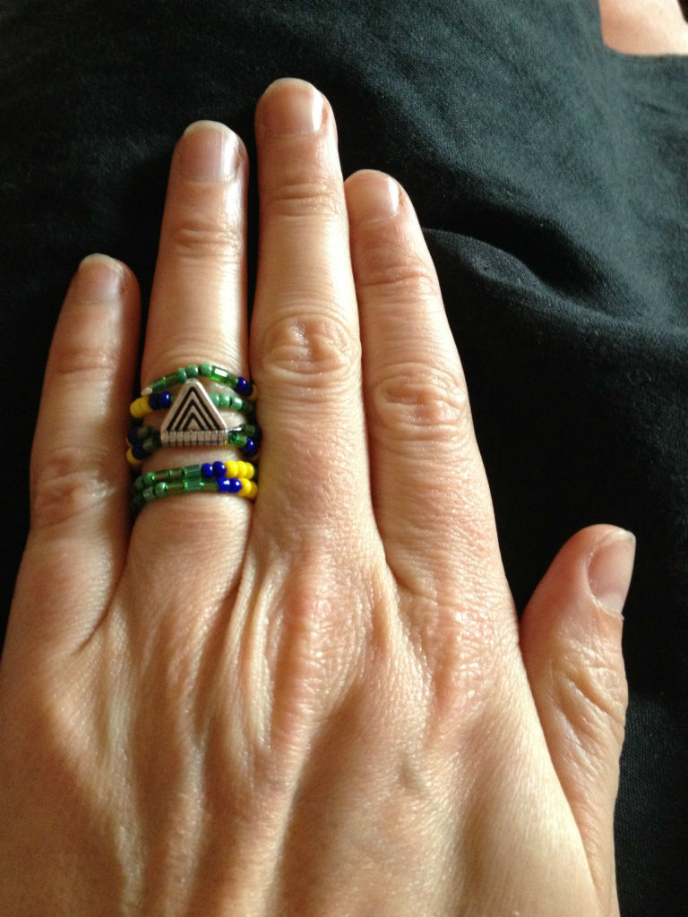 Bague Brésil grande et petite